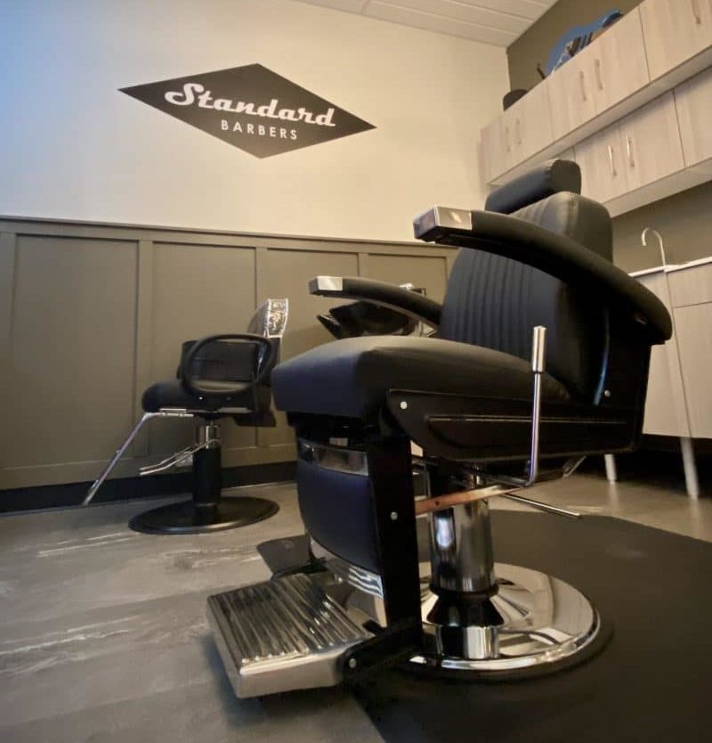 Straight-razor shave at Barbershop in Carmel